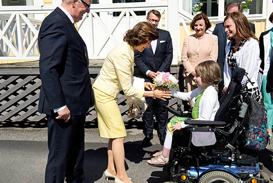 La reine Silvia aux 100 ans de la Fondation Ågrenska