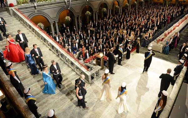 Królewskie Szwedzi i 2014 uroczystości Nobla