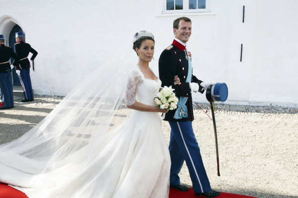 Marie och Joachim firar bröllopsdag