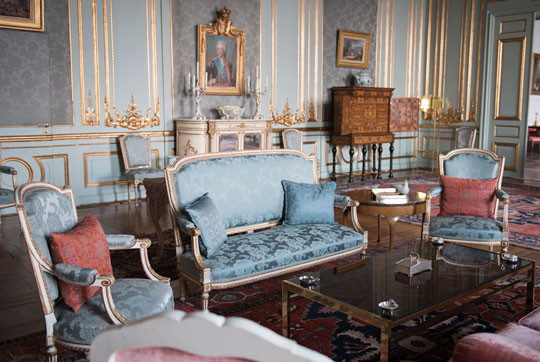 Visite exclusive au Palais royal de Stockholm