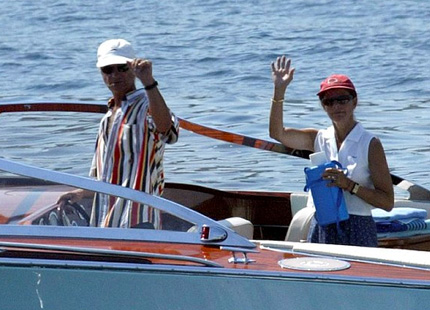 Carl Gustaf Et Silvia Sur La Riviera